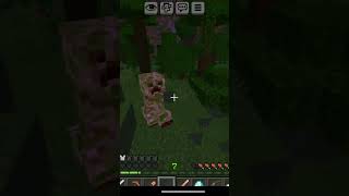 F Creeper ruined my hardcore world. #creeper #minecraft #shorts