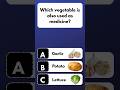 Top 4 Vegetable Facts &amp; Health Quiz! 🍅🧠 #Shorts #Facts