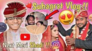 Raja Vlogs Wedding Roast | Raja Vlogs Shadi 😱 Suhagrat Vlog 😳😂