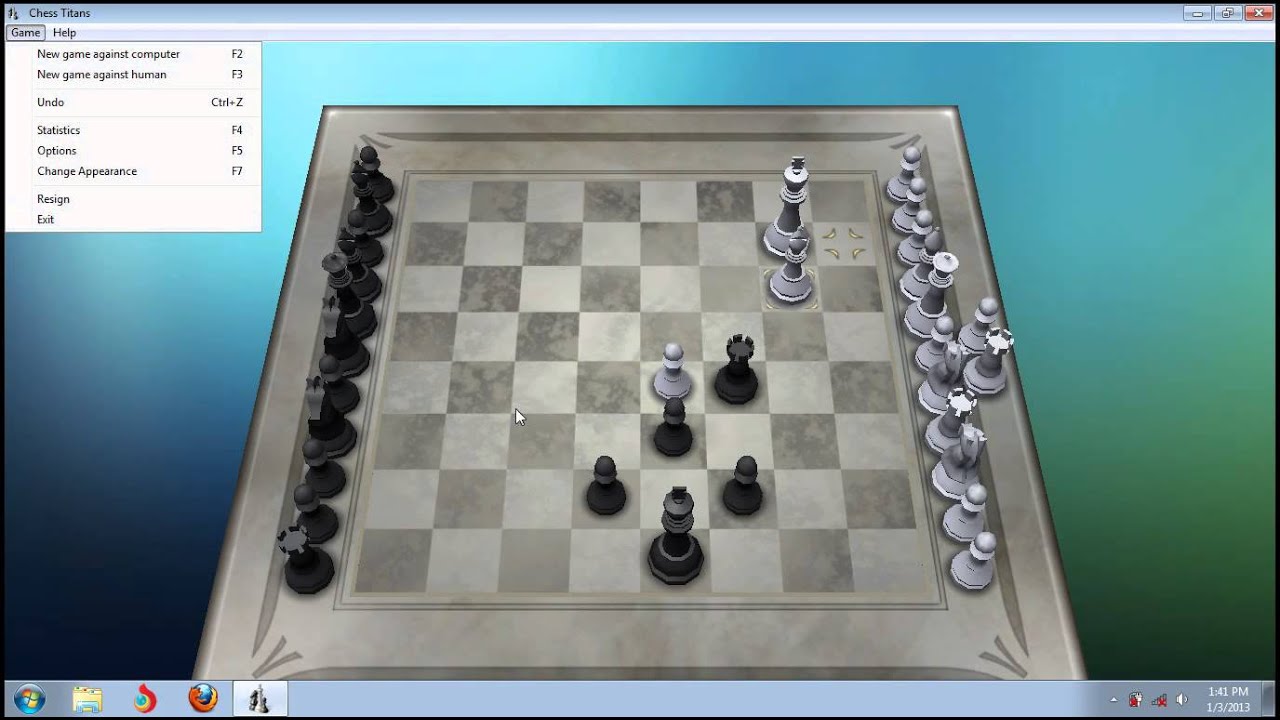 Windows 7 Chess Game Cheats YouTube