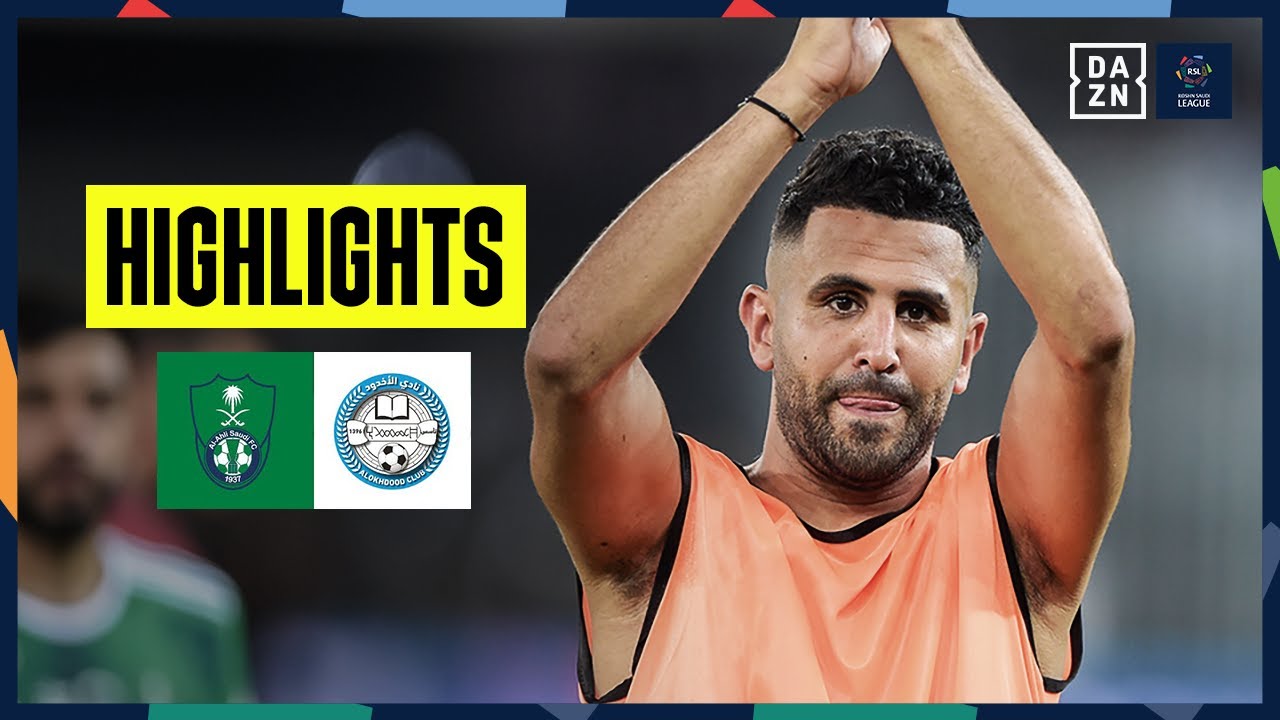 Intensiver Kampf und LastMinuteTreffer AlAhli AlOkhdood Saudi Pro League DAZN YouTube