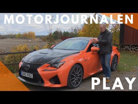 Video till Motorjournalen kör Lexus RC F