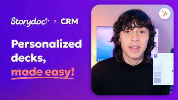 Storydoc x CRM - Instantly personalize your decks