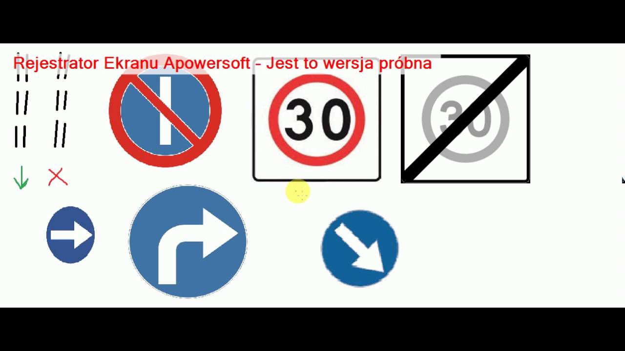 Nauka Znaków Drogowych Na Prawo Jazdy Trudne znaki drogowe - przygotowanie do egzaminu prawa jazdy [NAUKA