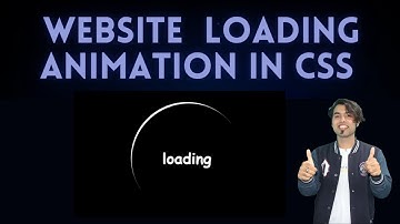 😲 Website PreLoader Animation using CSS Master Series in Hindi #31