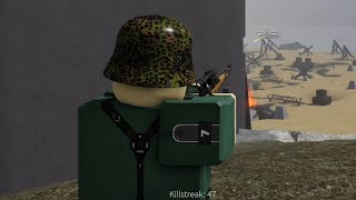 Being a camper sniper in D-day | Roblox gameplay