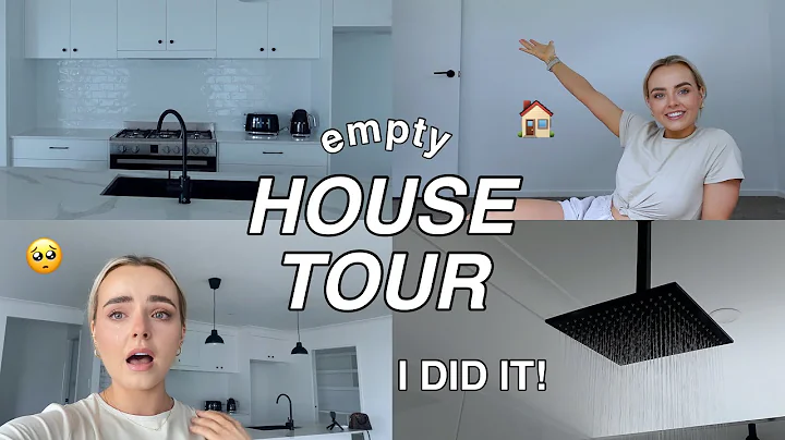 EMPTY HOUSE TOUR | I BUILT A HOUSE AT 21! | Conagh...