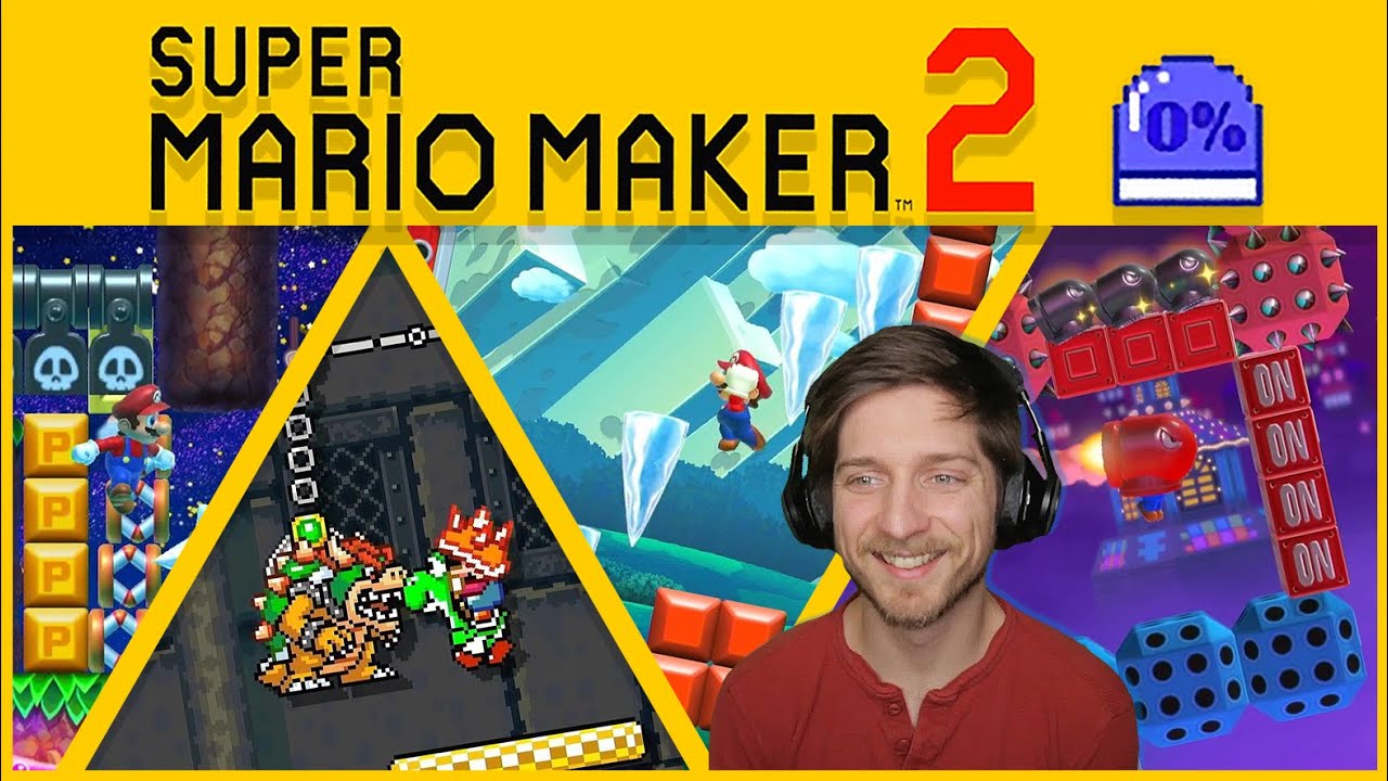 Our Final Uncleared Levels of the Year! | Super Mario Maker 2 - YouTube