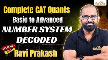 Numbers 1 || Number Systems || CAT Preparation || Quantitative Aptitude
