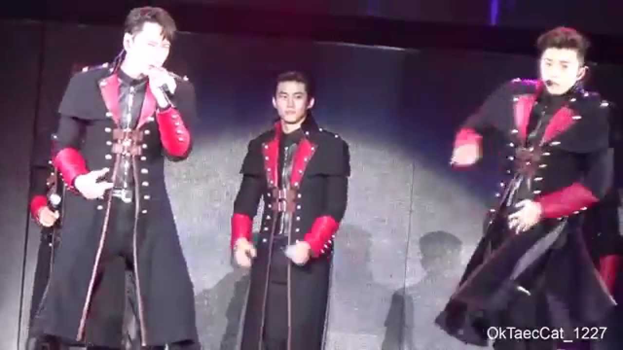 150404 2pm World Tour Shanghai Again&Again ( Taecyeon 택연 テギョン Focus )