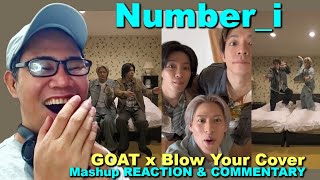 Number_i - GOAT x Blow Your Cover Mashup REACTION