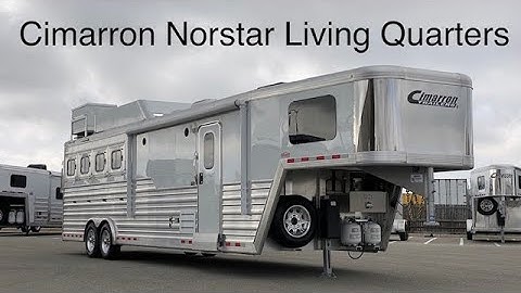 Cimarron living quarters horse trailers for sale