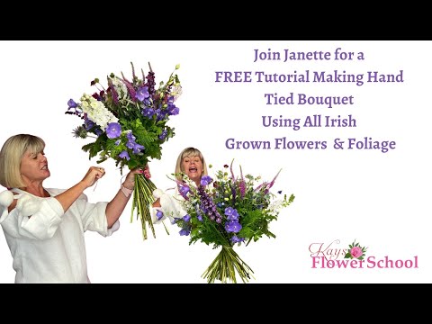 How to make a Hand Tied Bouquet
