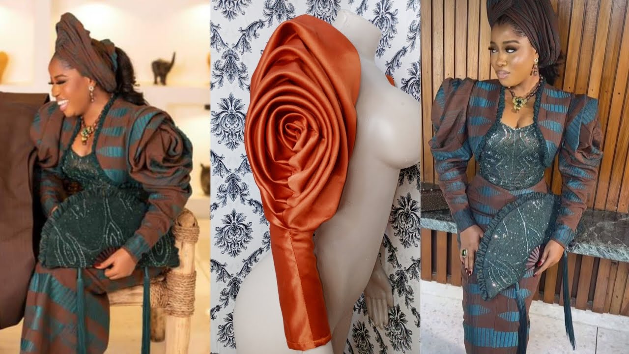 How to Cut and Sew a Spiral Rose Sleeve 