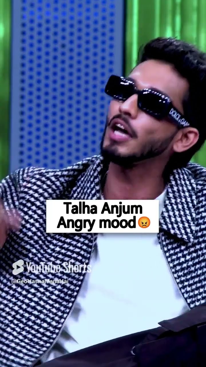 Talha Anjum Angry Mood - #youngstunners #talhaanjum #talhahyunus #tabishhashmi #hasnamanahai