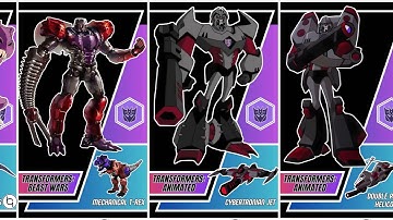 All Megatron Variants and His Alt Mode from Every Transformers Era #transformers #megatron