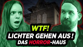 You won't believe what happened in the HORROR HOUSE AT NIGHT!! 😳 ☠️ #SPOOKTOBER