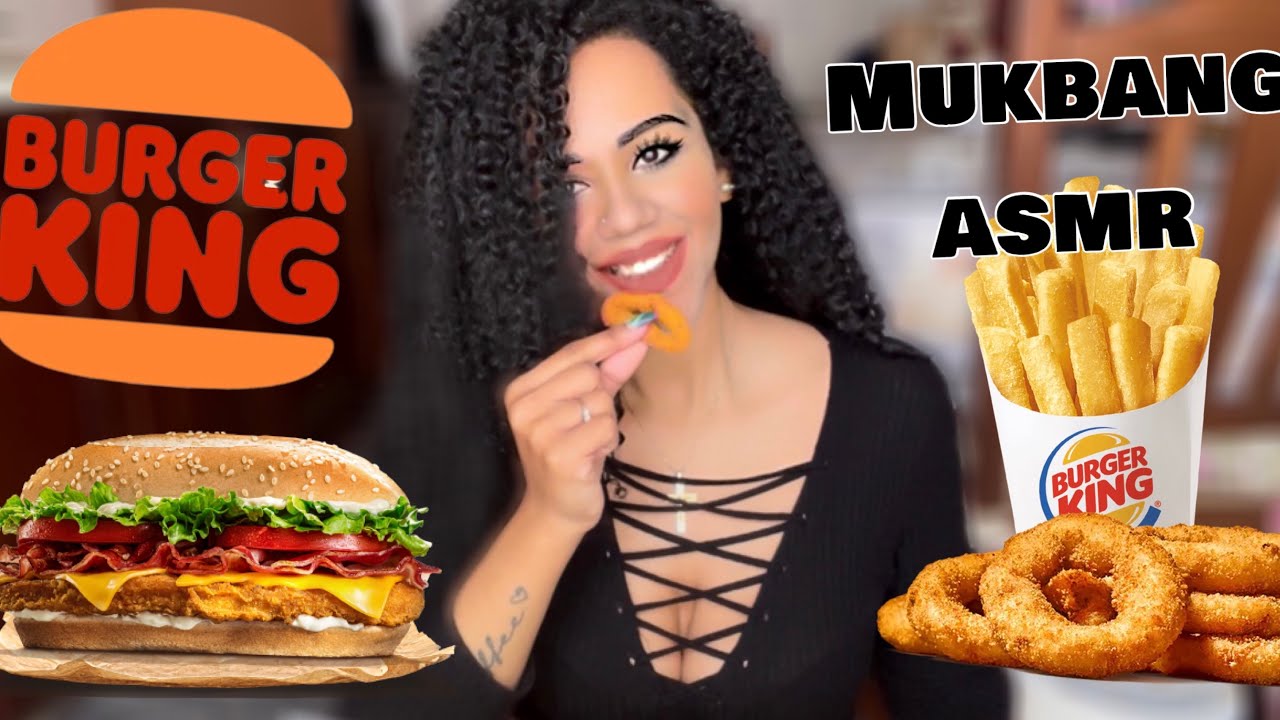 ASMR ITA | EATING BURGER KING🍔