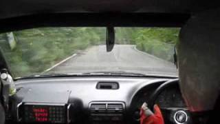 全日本車両でヒルクライム　DC2インカー
