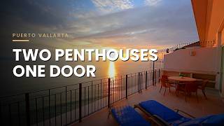 Puerto Vallarta Penthouse Tour | Two $2.4M Oceanfront Penthouses, One Door