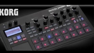 Korg electribe sampler testing song DnB and Dubstep