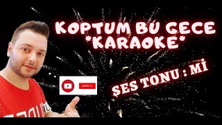 Koptum Bu Gece Karaoke Piyanist Eren Koz Korg Pa3x