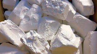 Soft Chalk Rocks Crush ASMR ~ Unpolished Jumbos Crush | Oddlysatisfying #explore  screenshot 2