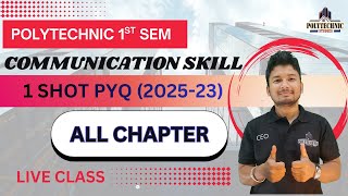1 Shot PYQ | Communication Skill | All Unit| 1st Semester | Polytechnic Studies | RK Sir screenshot 2