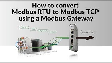 How to convert Modbus RTU to Modbus TCP using Weintek