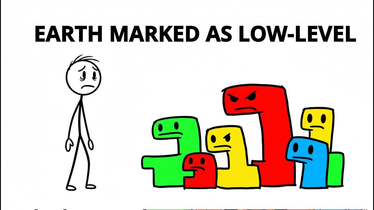 What If Earth Is Marked as a Low-Level Civilization
