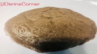 How to make easy nigerian amala /fufu - without building muscles