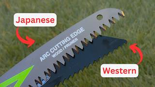 Japanese vs Western Saw Blades: Pull vs Push Blades Explained in 1 Minute