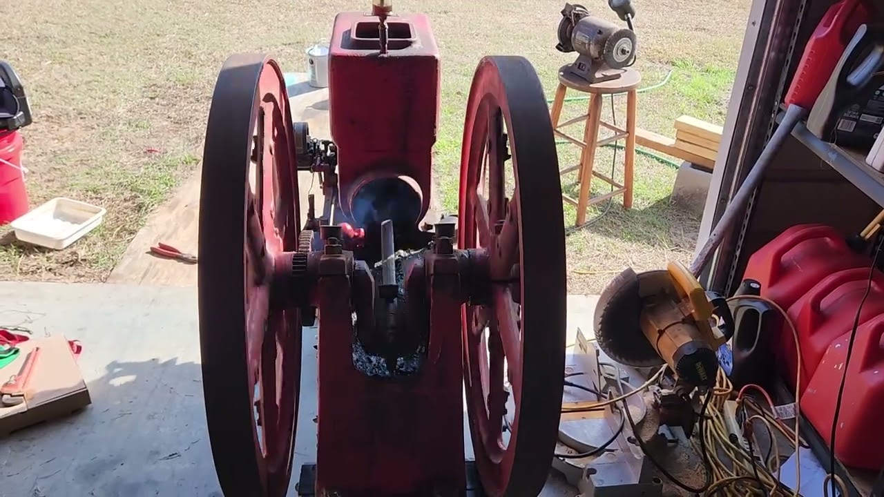 7 hp economy hit miss engine 