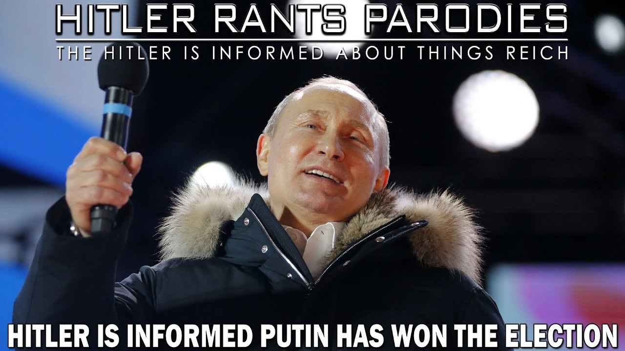 Hitler is informed Putin has won the election