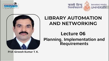 Lecture 06 : Planning, Implementation and Requirements
