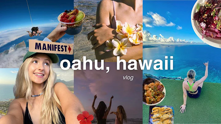 OAHU HAWAII VLOG | skydiving, diving w/sharks, mee...