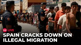 Spain Migrant Crisis LIVE Morocco Police Detains More Than 100 Migrants Trying to Cross Into Ceuta