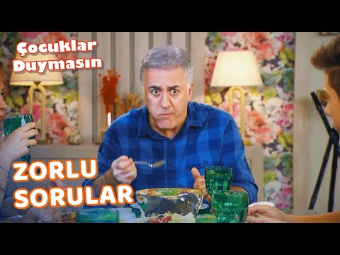 Haluk, Çocuklar Tarafından Sorguya Çekildi - Çocuklar Duymasın Özel Bölüm