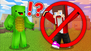 Why Did Mikey Ban and Kick JJ Out of the Village in Minecraft - Maizen