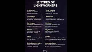 12 Types Of Lightworkers By Amanda Jaeger From The Collective Spiritual Consciousness