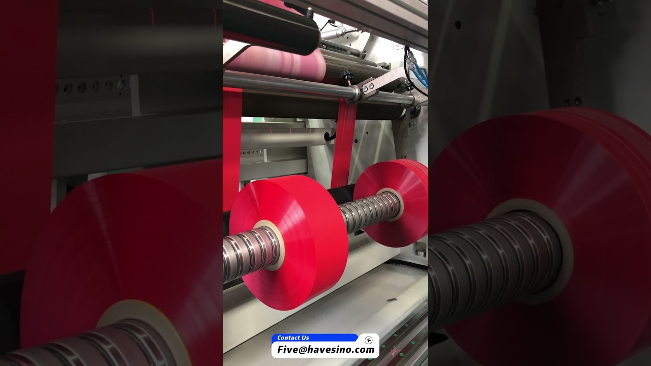 Printed Film slitter rewinder machine for flexible bag