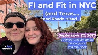 FI and Fit in NYC | September 22, 2025 | Traveling to Texas, Rehearsal, and Wedding in Rhode Island!