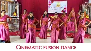 Cinematic fusion dance.. Malayalam, Tamil songs mix..