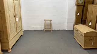 New Oak Nordic High Stool (Bare Wood)