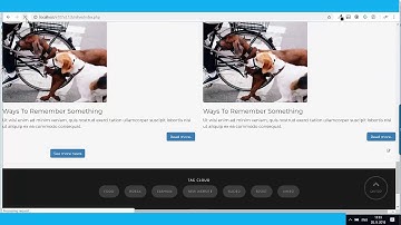 06. How to create e107 theme or how e107 Relive theme was created