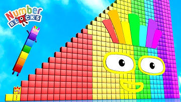 Numberblocks PUZZLE Step Squad 703 The Amazing Numberblocks HUGE Standing Tall Numbers Pattern