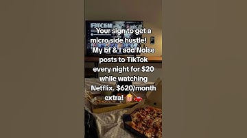 This micro side hustle has been a game-changer for us! #sidehustle #passiveincome #noise #reio