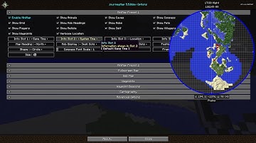 JourneyMap 5.5.0 - Minimap Info Slots