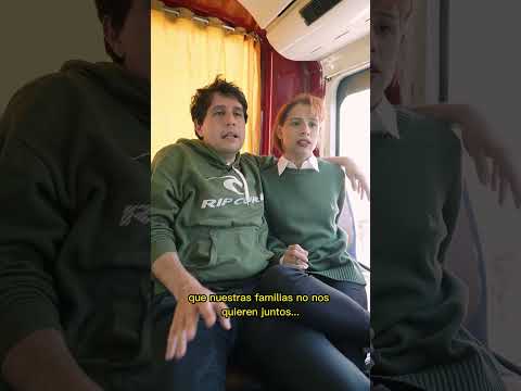 Una pareja luchando