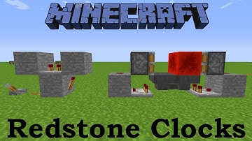 Redstone Clocks - Minecraft Tutorial